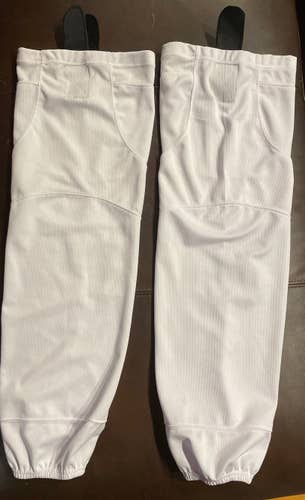 Firstar White 30” Hockey Socks