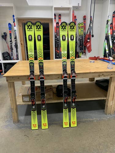 Used Volkl Max Din 18 Racetiger SL Skis