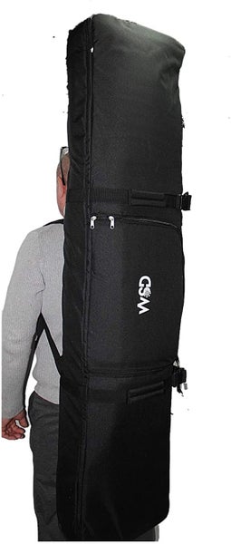 NEW Wheelie Bag ski Snowboard Fully Padded Bag Wheelies Heavy Duty Travel Bag with Wheels /straps