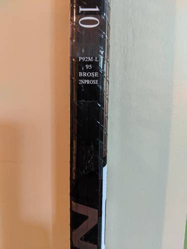 Bauer NEXUS 2N Pro Hockey Stick Lefty P92M 95 flex Senior D1 Pro Stock +4.0"