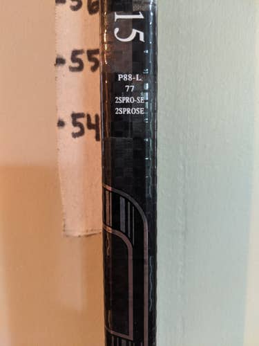 Bauer Supreme 2S Pro Hockey Stick Left P88 77 flex Senior D1 Pro Stock