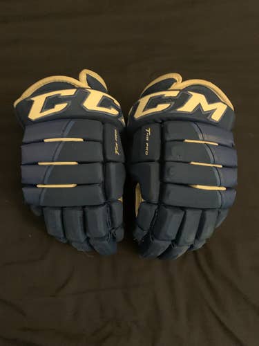 Blue Senior CCM 13" Tacks 4 Roll Pro Gloves