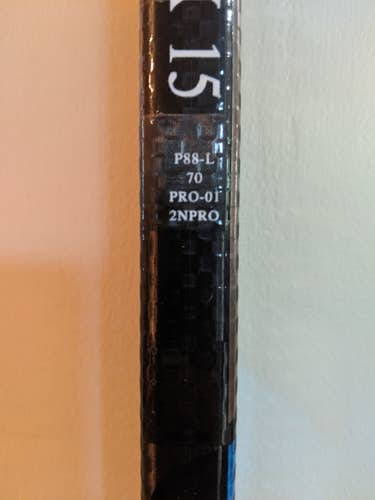 Bauer NEXUS 2N Pro Hockey Stick Lefty P88 70 flex Senior D1 Pro Stock