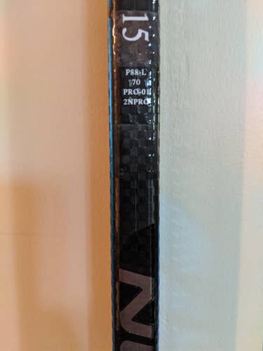 Bauer NEXUS 2N Pro Hockey Stick Lefty P88 70 flex Senior D1 Pro Stock