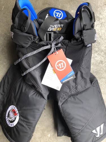 Black Junior Medium Warrior  Covert QRE10 Hockey Pants