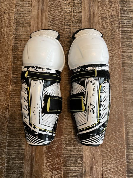 CCM Super Tacks AS1 shin pads 10” Used