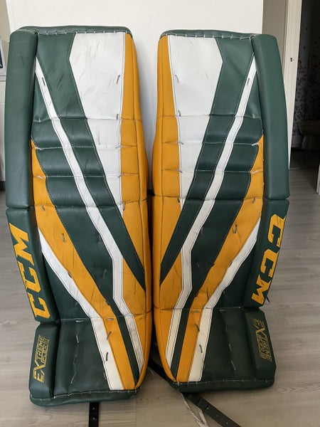 Green Senior 34" Regular Pro Stock Extreme Flex III Goalie Full Set