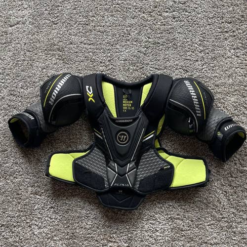 New Medium Warrior Alpha DX Shoulder Pads
