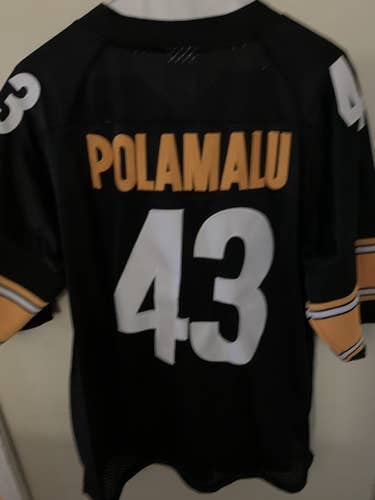 Troy Polamalu Pittsburgh Steelers football jersey