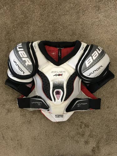Used Junior Small Bauer Vapor APX Shoulder Pads