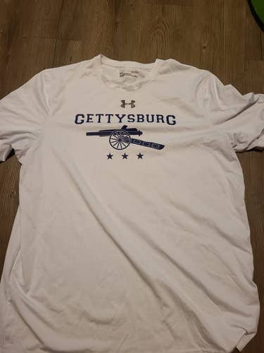 Gettysburg College under armour warm up shirt (rare) - large