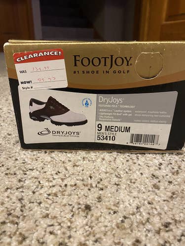 Footjoy DryJoys Golf Shoes Men's Size 9.0 (Women's 10)