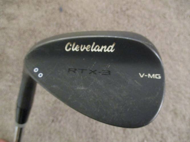 Cleveland RTX 3 Black 52.10 Wedge Dynamic Gold Wedge Flex LH
