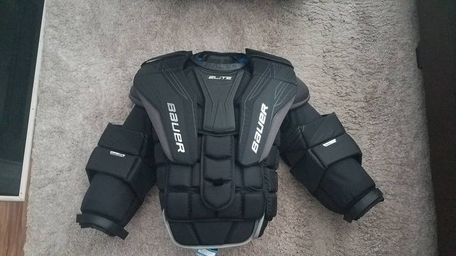 Sr New Large Bauer Elite Goalie Chest Protector