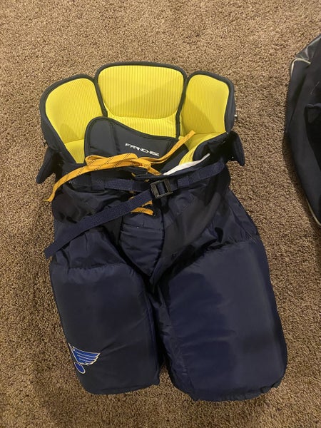 Blue Senior Medium Warrior Pro Stock Hockey Pants
