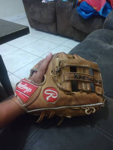 Used Rawlings Right Hand Throw Pro 1000h Baseball Glove 11"