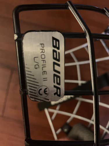 Senior Large Bauer Full Cage Profile II Facemask