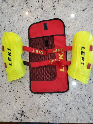 Used Leki Jr. Shin Guards Small