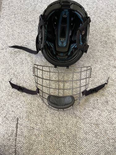 Black Used Small Warrior Krown LTE Helmet