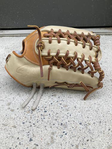 Brown New Adult 44 Pro Right Hand Throw Outfield Signiture Series Baseball Glove 12.5"