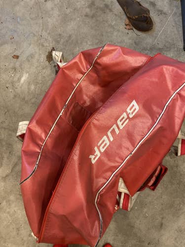 Red Bauer Bag