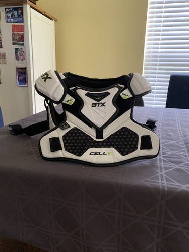 Used Medium STX Cell V Shoulder Pads