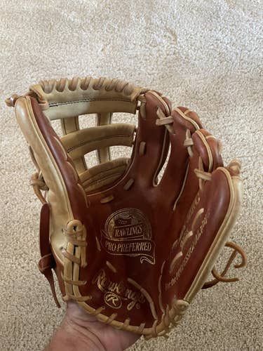 Brown High School/College Infield 12" Pro Preferred Baseball Glove