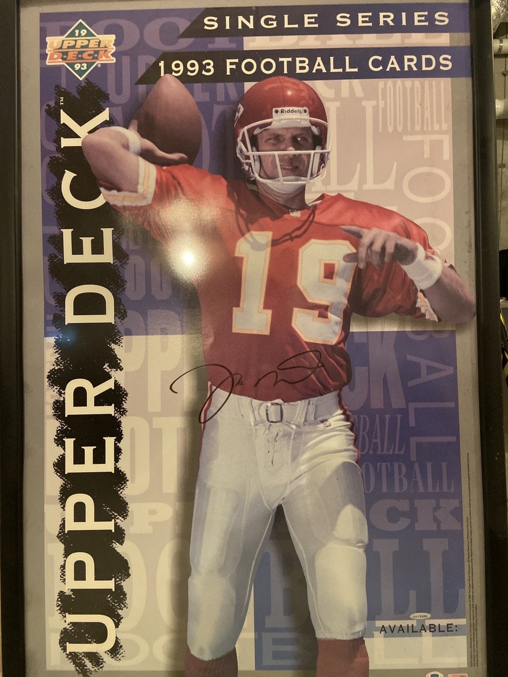 Joe Montana Kansas City Chiefs NFL Original Autographed Items for sale