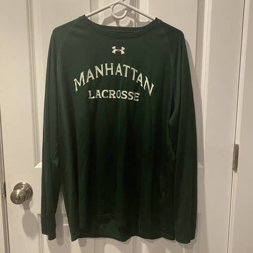 Manhattan College D1 Under Armour Long Sleeve Team Issue
