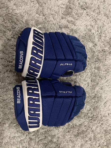 Blue Senior Warrior 14" Pro Stock Alpha Pro Gloves