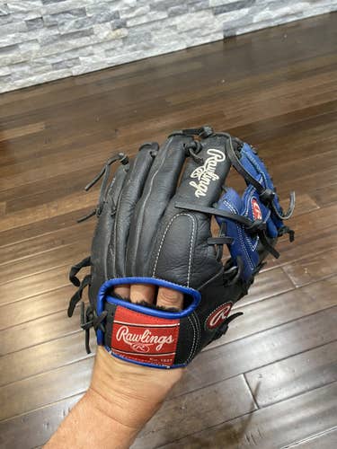 Black Kid Pitch (9YO-13YO) Infield 11.5" RCS115BR Baseball Glove