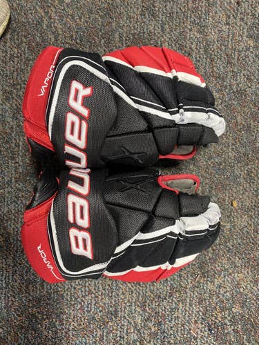 Black Senior Bauer 14"  Vapor 1X Lite Gloves