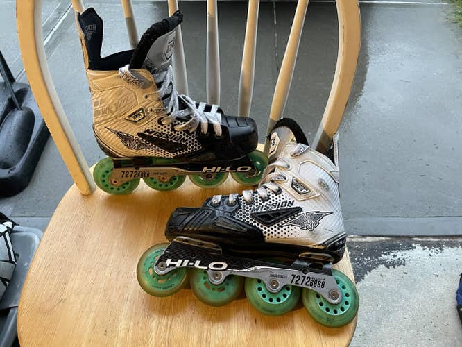 Junior Mission Wide Width Size 3 Inhaler FZ-5 Inline Skates
