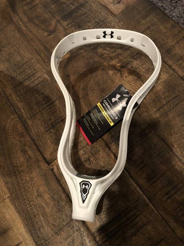 White Under Armour Command 2 Unstrung Head