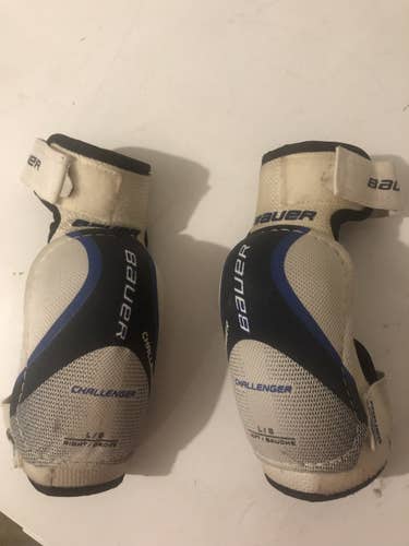 Junior Used Large Bauer Elbow Pads