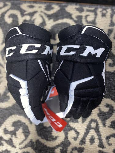 Black Senior CCM 13" Tacks 9060 Gloves