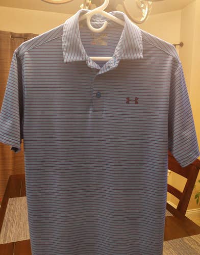 Mens Medium Under Armour Shirt Blue