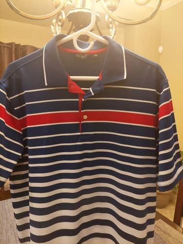 Blue Mens Medium Walter Hagen Golf Shirt