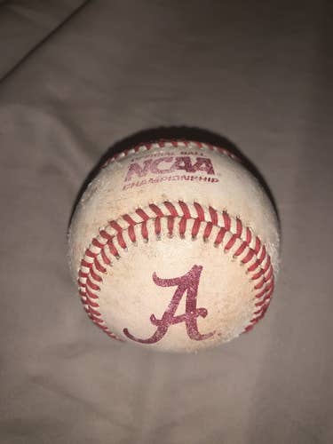 Game Used Alabama Baseball