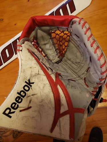 White Senior Used Reebok Regular Revoke PZ Pro Stock