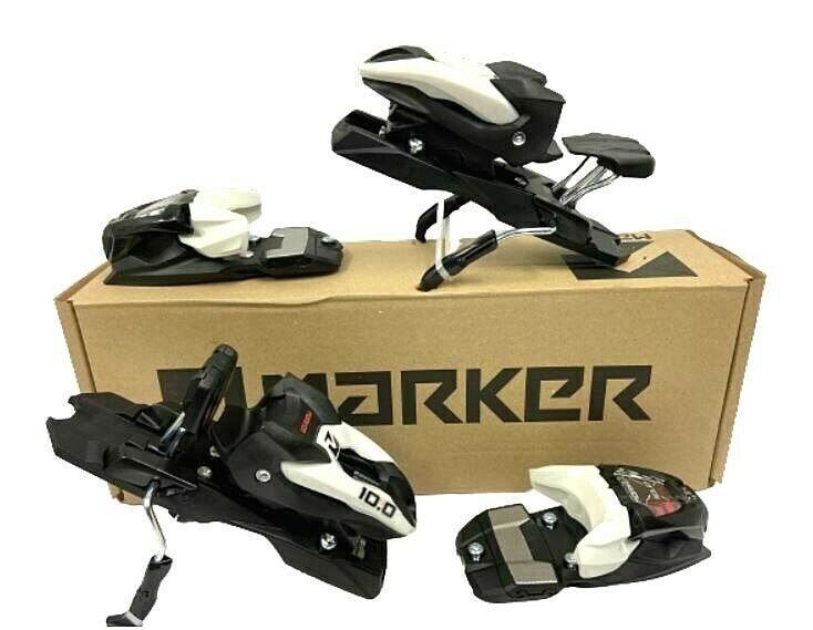 New in Box $230 MarkerM 10 Alpine Ski Bindings Adult Black Din 3-10