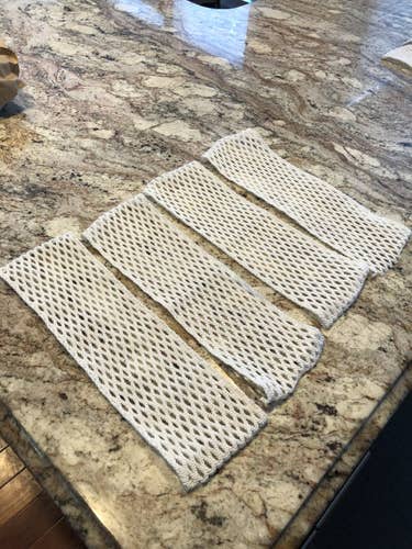 Canadian Lacrosse Mesh - 4 pieces