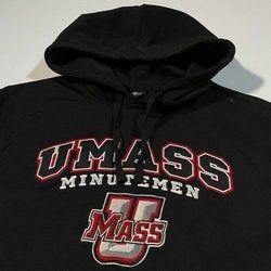 Umass Amherst Minutemen Sweatshirt Mens Large Adult Black Massachusetts College