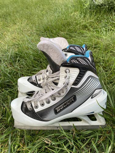 Bauer Regular Width  Size 6.5 Reactor 6000 Hockey Goalie Skates