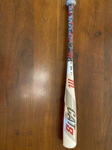 "Used 2020 Marucci Alloy CAT 8 Bat  27/17 (-10) Kid Pitch (9YO-13YO) USSSA Certified "