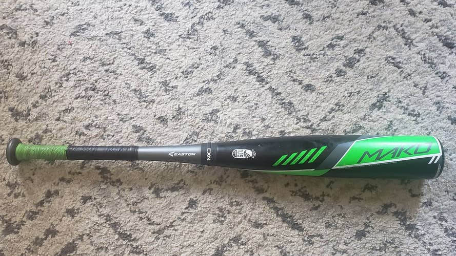 2016 Easton 2pc Composite Mako Bat 27" (-10) Rare Size!! Excellent Condition!!