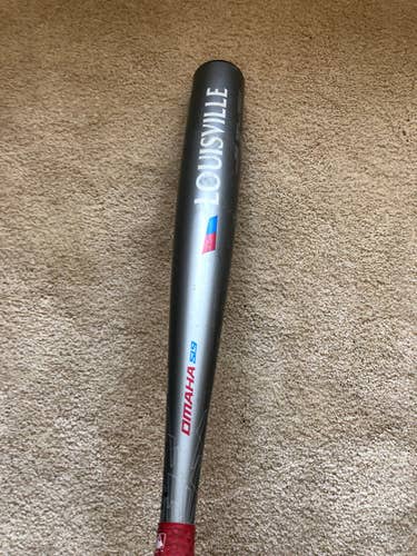 Used Kid Pitch (9YO-13YO) USSSA Certified 2019 Louisville Slugger Alloy Omaha 519 Bat (-5) 25 oz 30"