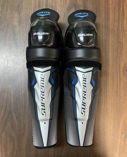 17" Bauer Supreme One.LTX Shin Pads