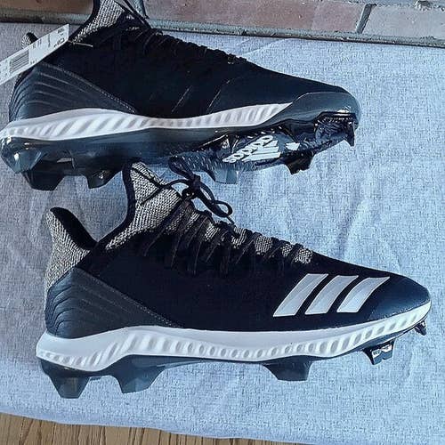 NEW ADIDAS ICON BASEBALL/SOFTBALL MOLDED CLEATS MENS 12M