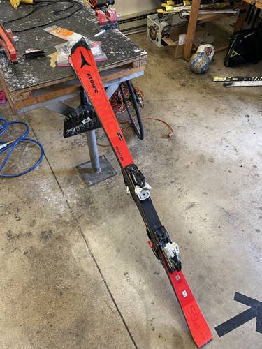 Men's 2019 Factory Racing With Bindings Max Din 18 Redster FIS SL Skis